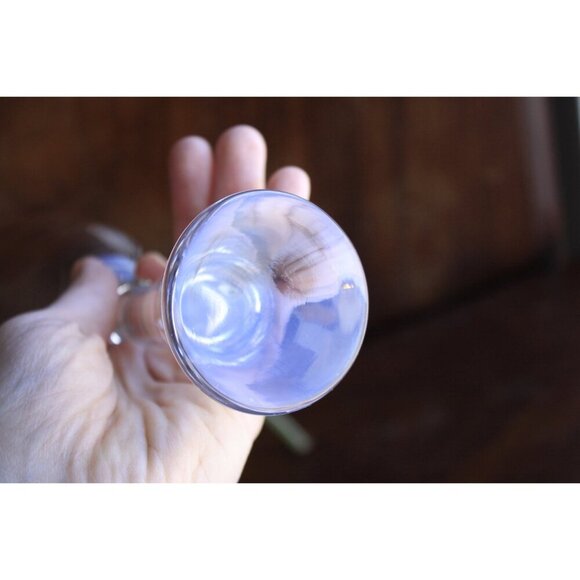 1960s elegant single wine glass, Holmegaard Princess line style glassware, gift - Picture 4 of 9